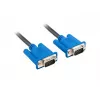 Cable VGA (D-Sub) LANBERG CA-VGAC-10CU-0050-BK – 5 m, conector macho a conector macho, ferrita, funda de PVC
