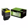 Lexmark 802XYE cartucho de tóner (80C2XYE), amarillo, 4.000 páginas