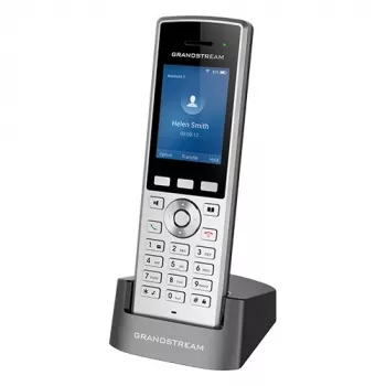 Grandstream Networks WP822 Teléfono IP Negro, Plata 2 líneas LCD Wi-Fi