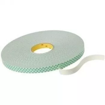 Cinta adhesiva de doble cara 3M Scotchmount 4032, 19 mm x 66 m, soporte de espuma de polietileno, permanente (40321966)