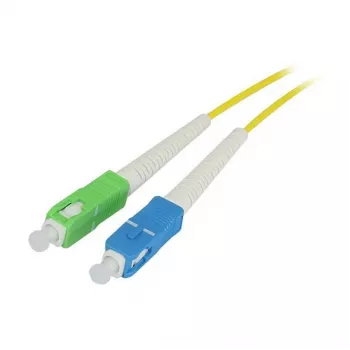 Synergy 21 Cable de fibra óptica 1 fibra 0,5 m SC-SC APC 9/125u OS2 G657A2 AD 2 mm flexible - Fibra monomodo - 0,5 m