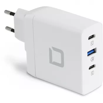 Cargador DICOTA D31983 para dispositivos móviles y portátiles, blanco, carga rápida por CA, inductivo