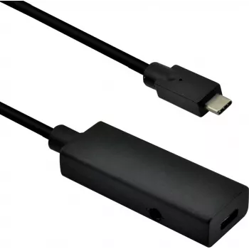 ROLINE cable alargador USB3.2 Gen2 Type-C macho/hembra 5m//solo datos - cable - digital/datos