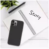 Funda trasera Fixed STORY para Xiaomi Redmi 15 4G/5G, funda protectora negra engomada