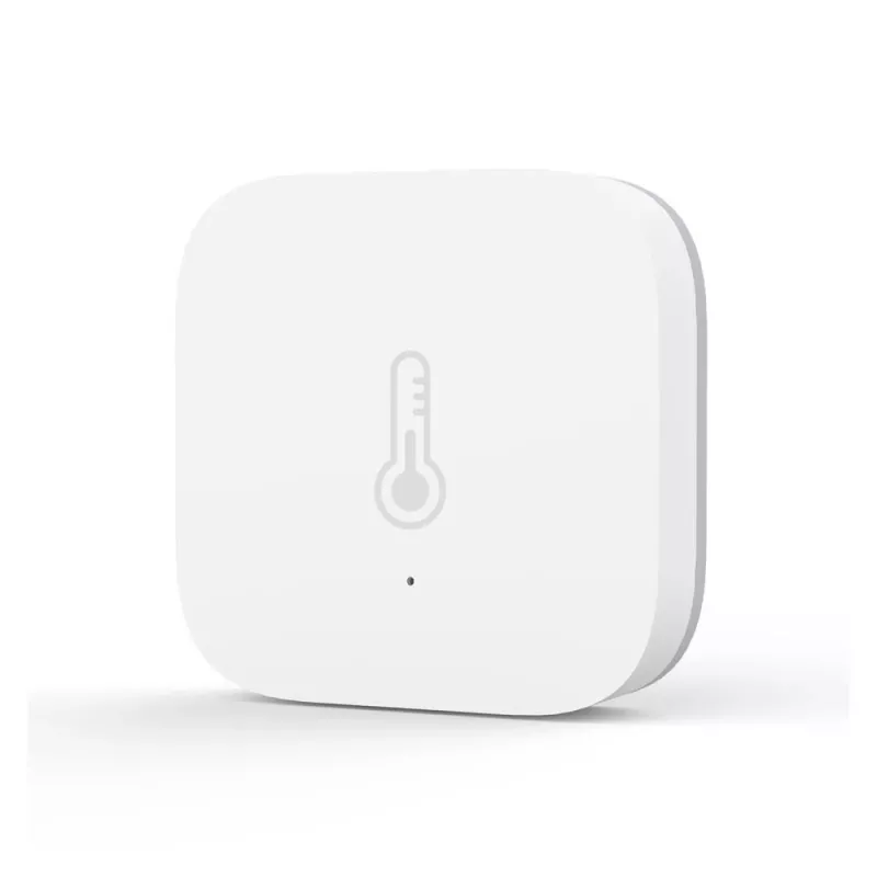 Sensor Aqara TH-S02D Blanco Temp. y humedad. HomeKit Alexa Google