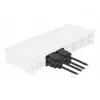 Delock RS-232 Cable serie, D-Sub 9 macho a hembra, carcasa de conector estrecha, 3 m, negro
