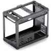 Caja de PC Jonsbo C6 MAX, caja Mini, Micro-ATX, cristal templado - negra