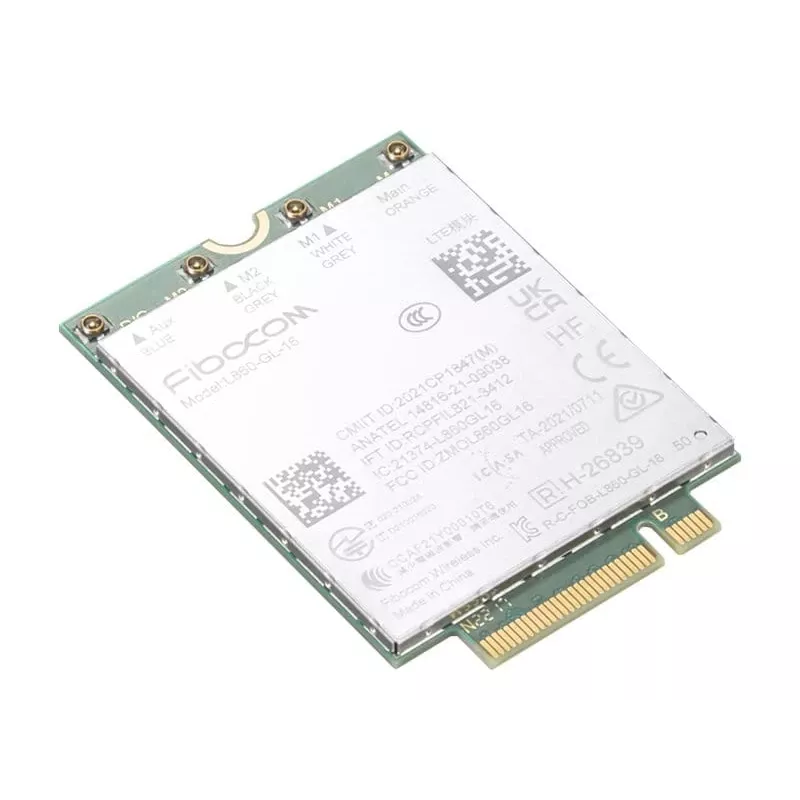 Tarjeta WWAN interna Lenovo 4XC1K20995, 1000 Mbit/s, inalámbrica, M.2