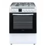 Cocina gas-eléctrica FINLUX FC-692GWNW — placa de libre instalación con quemadores de gas y horno eléctrico