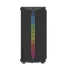 Carcasa de ordenador Darkflash DK151 LED (negra) + 3 ventiladores RGB