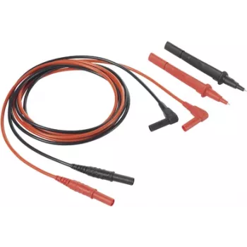 VOLTCRAFT VC801 Cable de prueba [conector macho 4 mm - punta de prueba] 1,5 m Negro-Rojo 1 ud. (VC-14297410)
