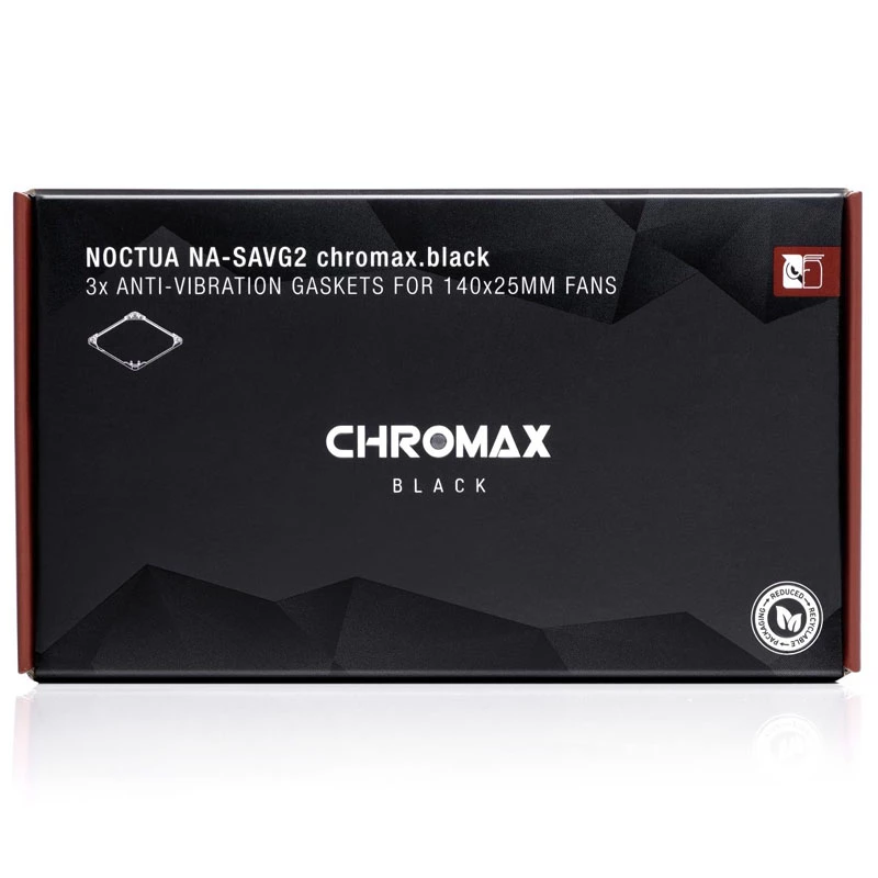 Noctua NA-SAVG2 chromax negro set antivibración - negro (NA-SAVG2 ch.bk)