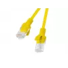 Cable de parcheo LANBERG RJ-45 Cat5e PCU5-10CC-0100-Y, 1 m, U/UTP, conductor CCA, amarillo