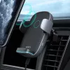 Soporte de carga inalámbrica para coche Aukey HD-C52 — soporte para coche compatible con Qi con ángulo ajustable y función de carga inalámbrica