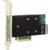 Tarjeta de interfaz Broadcom HBA 9500-8i PCIe NVMe a SAS, 1 puerto Mini-SAS interno, Full-Height/Low-Profile, gris/negro