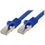 Cable de red ShiverPeaks BASIC-S Cat7 S/FTP (S-STP) azul, 1 m, RJ-45, contactos dorados