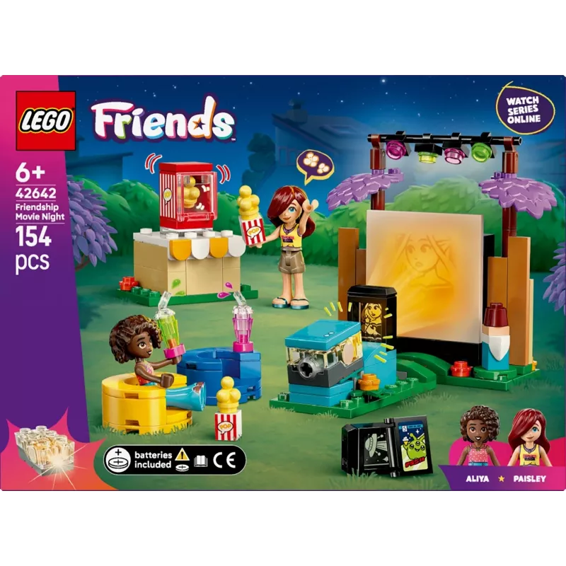 LEGO FRIENDS 42642 Noche de cine entre amigos