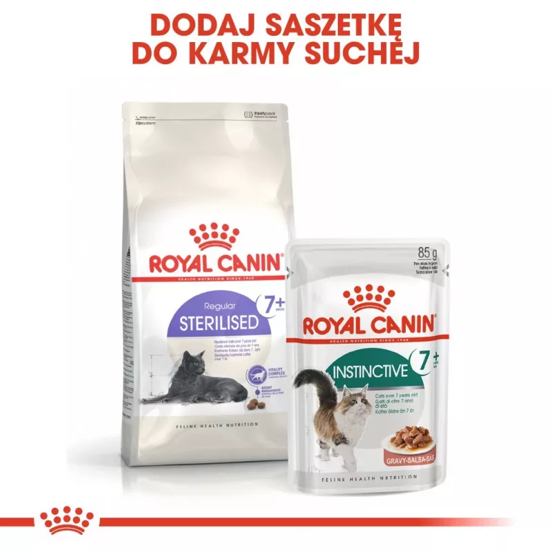 ROYAL CANIN Sterilised 7+ - Pienso para gatos - 10 kg