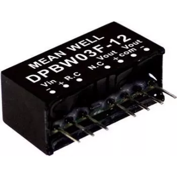 Fuente de alimentación MEAN WELL DPBW06G-05 6W entrada 18-75V salida 5V
