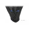 Funda trenzada DeLOCK 19046 10 m x 19 mm negro