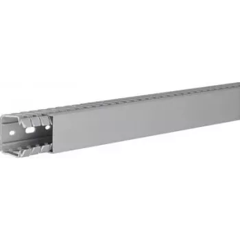 Hager Canal de cableado (L x An x Al) 2000 x 40 x 40 mm BA740040 1 ud. gris piedra (BA740040)
