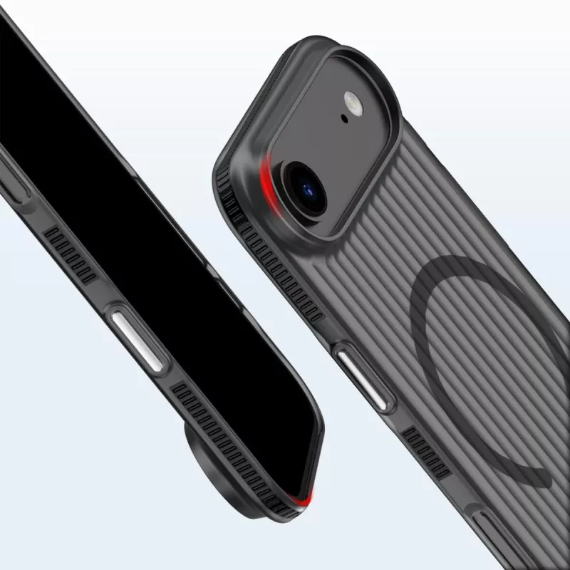 4smarts 541640 Design Case Aero funda para iPhone Air (iPhone 17 Air), negra