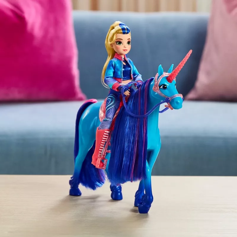 Spinmaster Unicorn Academy Fashion Isabel muñeca 6072647 — muñeca de moda de la serie Unicorn Academy