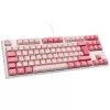 Teclado gaming Ducky One 3 TKL USB QWERTZ alemán rosa