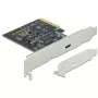 DeLOCK - Adaptador USB - PCIe 3.0 x4 Low-Profile - USB 3.2 Gen 2x2 x 1 (89036)