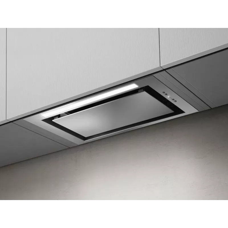 Elica LANE B IX/A/52 campana extractora integrada, 52 cm, 650 m³/h, LED, clase energética D, inox