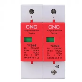 Protector contra sobretensiones HiSmart NV821730 2 polos 1000 VDC