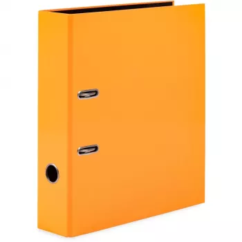 Archivador HERMA 20064 A4 naranja anillas redondas 70 mm