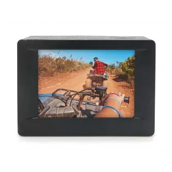 Easypix GoXtreme Enduro negro - cámara de acción - montable - 4K / 30 fps - 8,0 MPix - Wi-Fi - sumergible hasta 30 m - negro