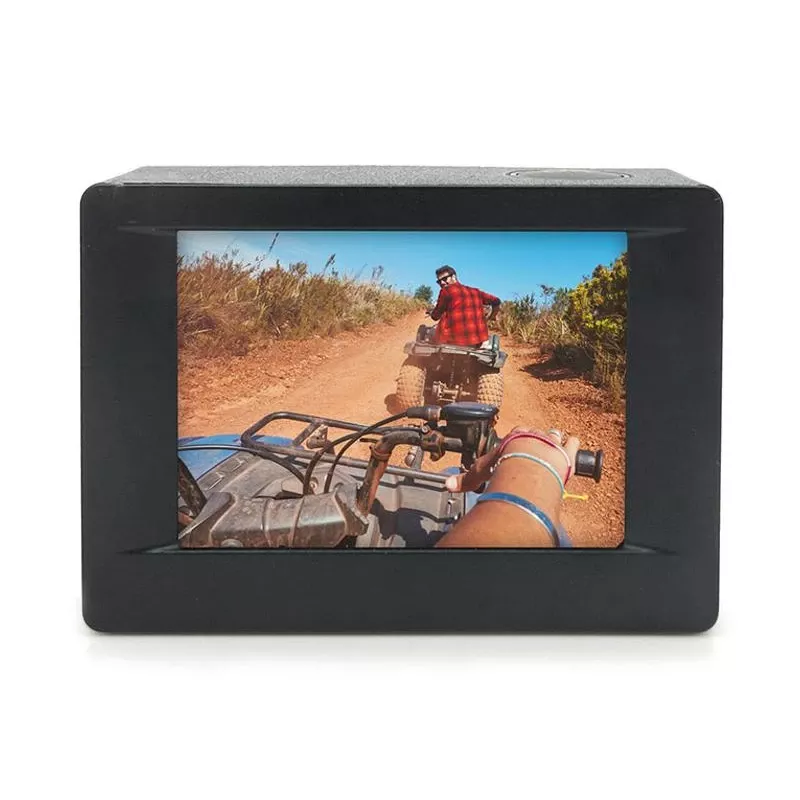 Easypix GoXtreme Enduro negro - cámara de acción - montable - 4K / 30 fps - 8,0 MPix - Wi-Fi - sumergible hasta 30 m - negro