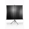Elite Screens | Pantalla con trípode/portátil | T92UWH | Diagonal 92 pulgadas | 16:9 | Ancho de imagen visible (B) 203,2 cm | Negro