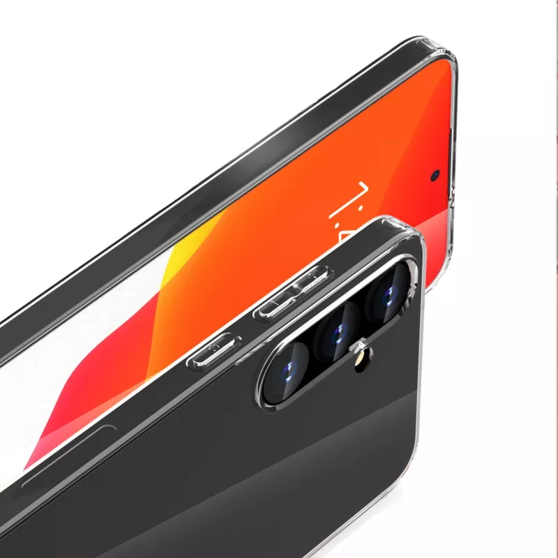 StyleShell Flex, funda para móvil transparente, Samsung Galaxy S24 Plus