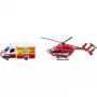 Conjunto de juguetes Usorteret Siku Mercedes-Benz ambulancia y helicóptero set de modelos