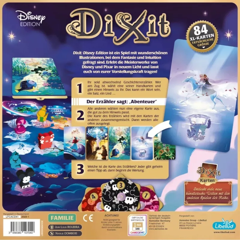 Dixit: Disney Edition, juego de mesa