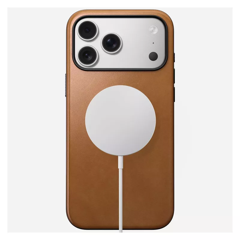 Funda para móvil Nomad Modern Leather Case Cover para iPhone 17 Pro Max, 17,5 cm (6,9