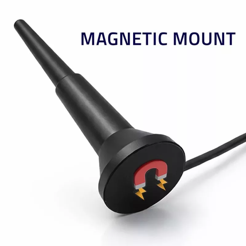 Antena externa 4G-LT QOLTEC 5 dBi 600–2700 MHz conector SMA con cable de 3 m