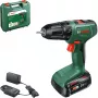 Taladro atornillador a batería Bosch EasyDrill 18V-38 — 18V, 38 Nm de par, taladro atornillador a batería compacto