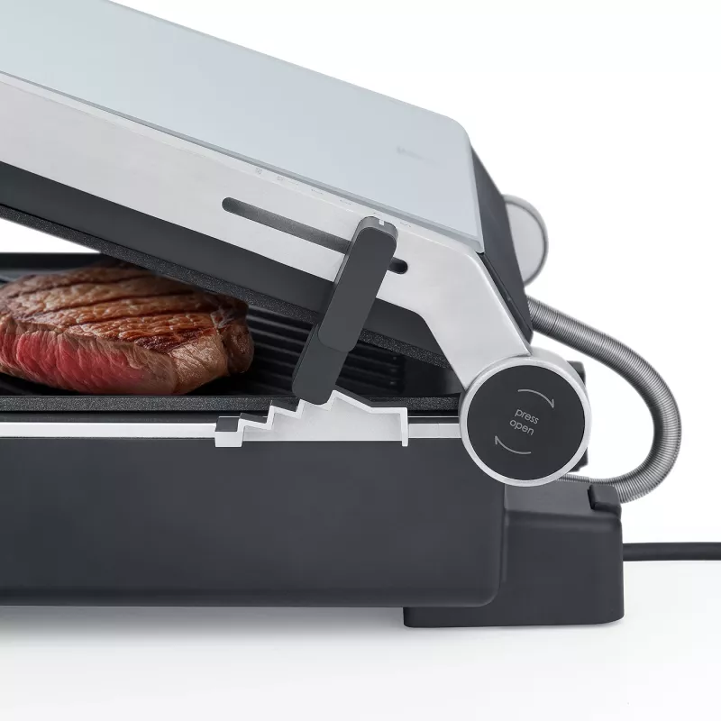 Caso Parrilla de contacto doble | SteakChef | Parrilla de contacto | 2000 W | Acero inoxidable