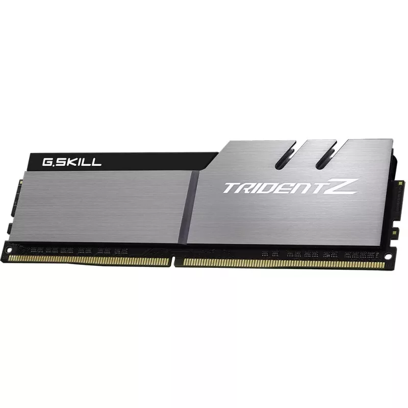 DIMM 32 GB DDR4-3200 (2x 16 GB) Dual-Kit, memoria plateada/negra, F4-3200C16D-32GTZSK, Trident Z, INTEL XMP