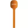 Rode Interview GO – micrófono compacto de mano para entrevistas, naranja