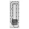 Stealkey Customs SK-Crossflow para Lian Li - O11D XL Evo Distroplate D5/DDC - acrílico