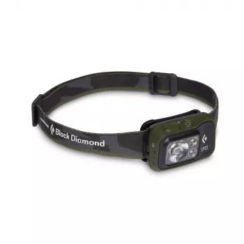 Linterna frontal Black Diamond Spot 400 – 400 lm, LED, IPX8 sumergible, AAA, alcance 12–100 m, negra