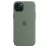 Apple iPhone 15 Plus Funda de silicona con MagSafe - Cypress