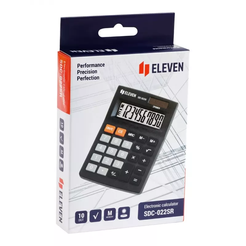 Eleven calculadora de oficina SDC-022SR