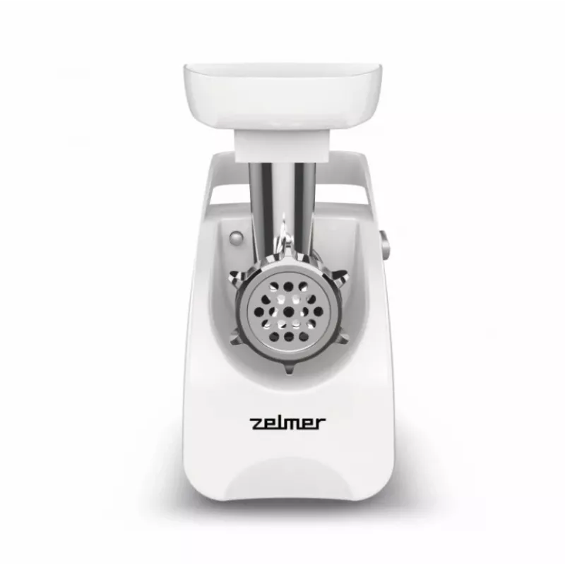 Picadora de carne Zelmer ZMM9801B 2200 W acero inoxidable, blanco