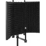 Sistema amortiguador de micrófono plegable Omnitronic AS-03